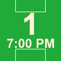 07/31/2026 7:00 PM - HUNTERSVILLE - Field 1