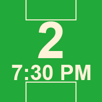 09/01/2026 7:30 PM - HUNTERSVILLE - Field 2