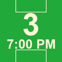 08/07/2026 7:00 PM - HUNTERSVILLE - Field 3