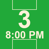 08/07/2026 8:00 PM - HUNTERSVILLE - Field 3