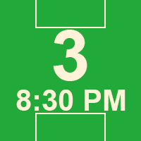 08/31/2026 8:30 PM - HUNTERSVILLE - Field 3