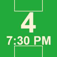 09/01/2026 7:30 PM - HUNTERSVILLE - Field 4