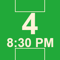 08/31/2026 8:30 PM - HUNTERSVILLE - Field 4