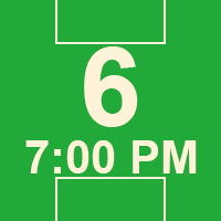 08/07/2026 7:00 PM - HUNTERSVILLE - Field 6