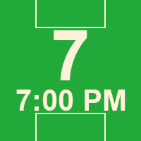 12/27/2024 7:00 PM - HUNTERSVILLE - Field 7