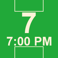 08/04/2026 7:00 PM - HUNTERSVILLE - Field 7