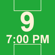 05/09/2025 7:00 PM - HUNTERSVILLE - Field 9