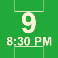 09/02/2026 8:30 PM - HUNTERSVILLE - Field 9